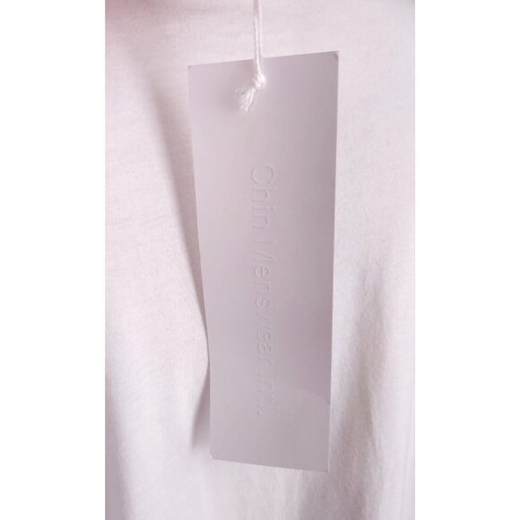Chin Menswear Love Intl. T-Shirt Size M Mens White Nwt $105 - Picture 8 of 14